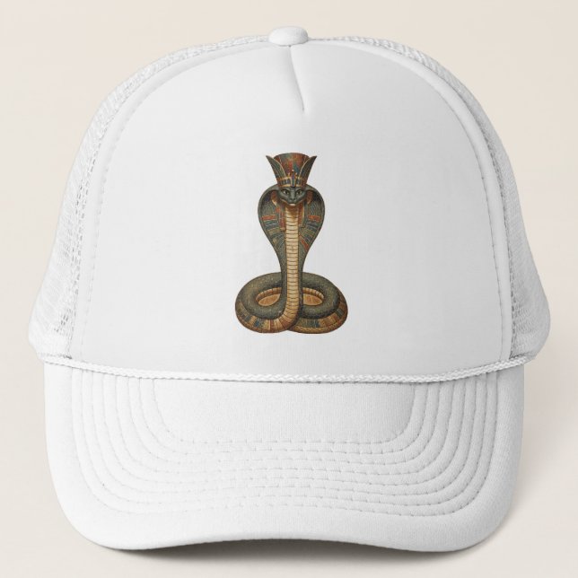 Wadjet – Ägyptische Schlangengöttin´7 Truckerkappe (Vorderseite)