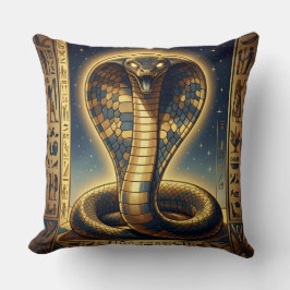 Wadjet – Egyptian Cobra Goddess´3 Kissen