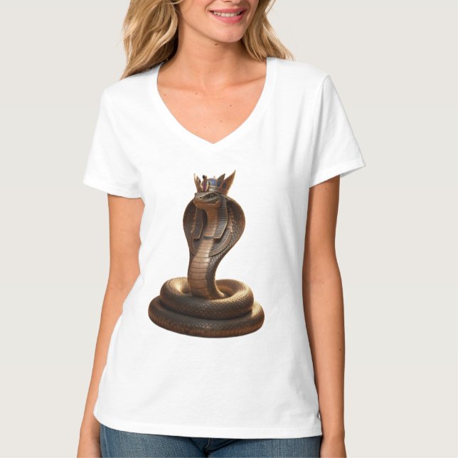 Wadjet – Egyptian Cobra Goddess´5 T-Shirt (Vorderseite)
