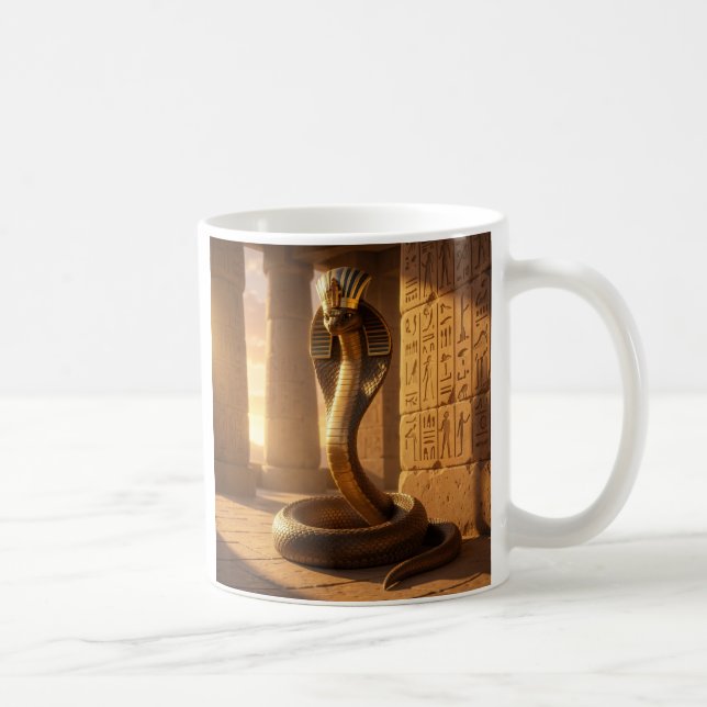Wadjet – Egyptian Cobra Goddess´6 Kaffeetasse (Rechts)