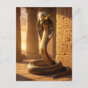 Wadjet – Egyptian Cobra Goddess´6 Postkarte