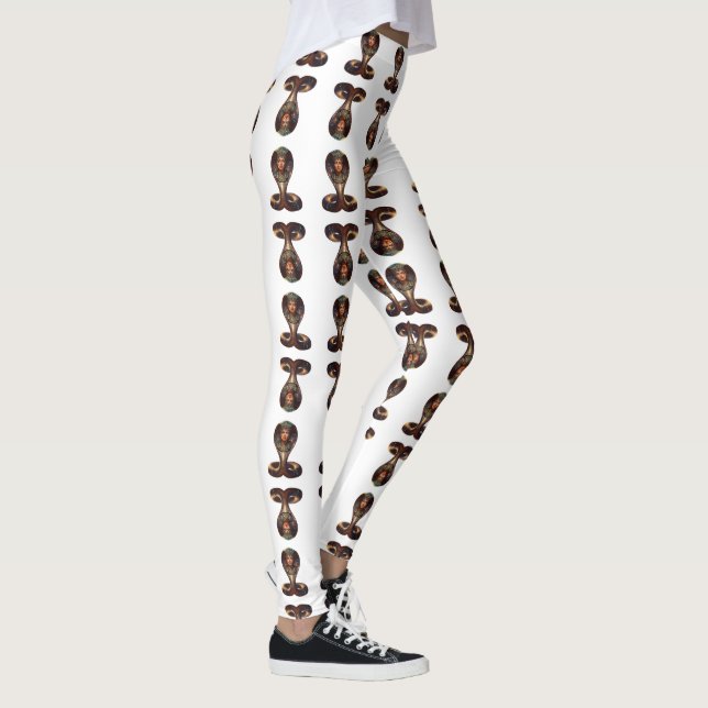 Wadjet – Egyptian Cobra Goddess´7 Leggings (Rechts)