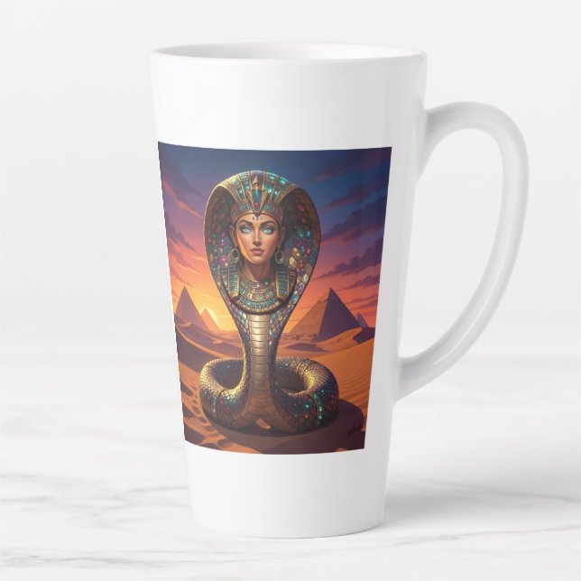Wadjet – Egyptian Cobra Goddess´7 Milchtasse (Rechts)