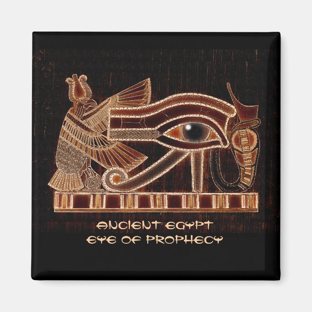 WADJET EYE OF HORUS Ancient Ägypten Kunst-Magnet Magnet (Vorne)