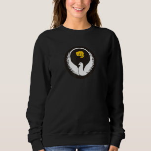 Wado Ryu Karate Style Symbol Dojo Training Sweatshirt