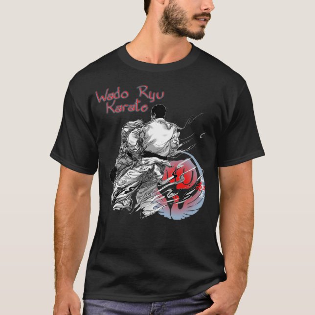 Wado Ryu Karate TakeDown - T - Shirt für Kampfkuns (Vorderseite)