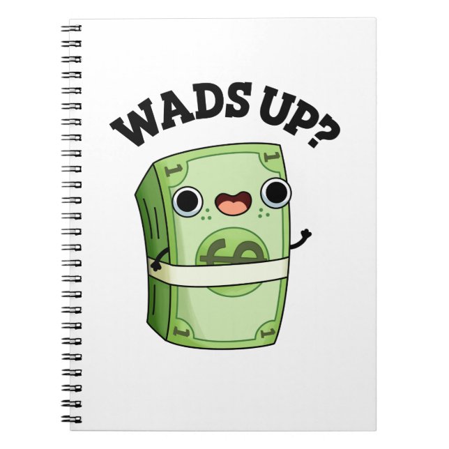 Wads up Funny Money Puff Notizblock (Vorderseite)