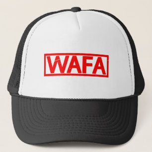 Wafa Briefmarke Truckerkappe
