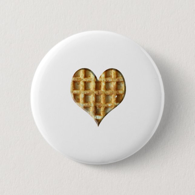 Wafel hart button (Vorderseite)