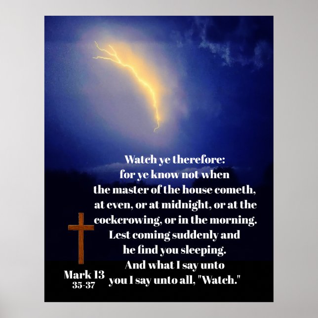 WAFFE AUF JESUS-RÜCKKEHR POSTER (Vorne)