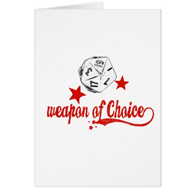Waffe der Wahl (Vorne)