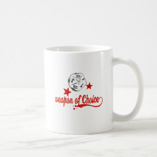 Waffe der Wahl Kaffeetasse