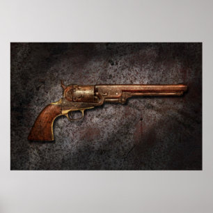 Waffe - Modell 1851 - 36 Kaliber Revolver Poster