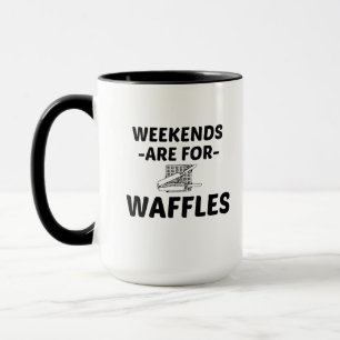 WAFFEL-WOCHENENDE TASSE
