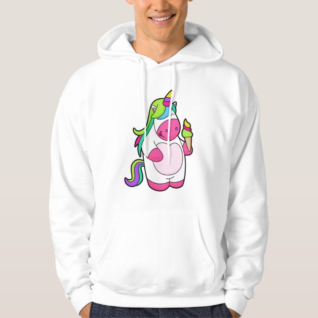 Waffeleis Hoodie (Vorderseite)