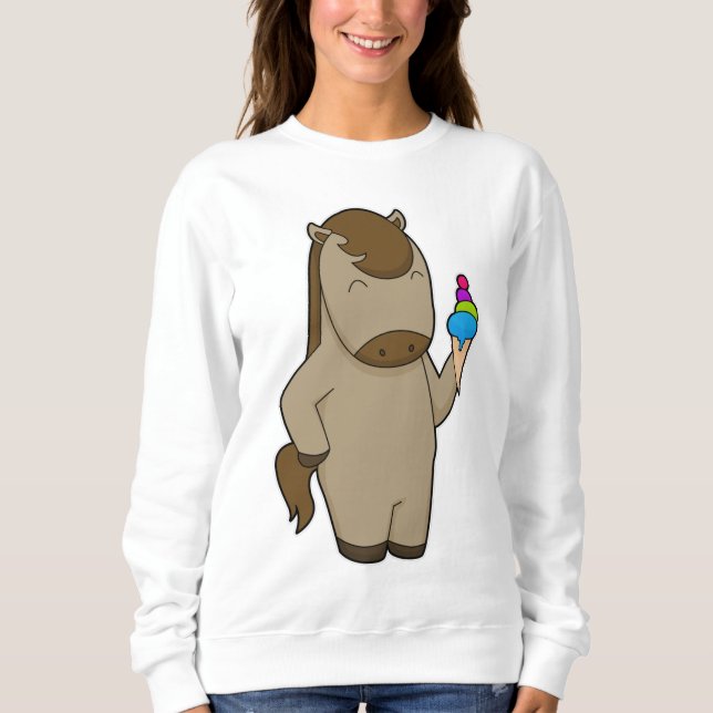 Waffeleis Sweatshirt (Vorderseite)