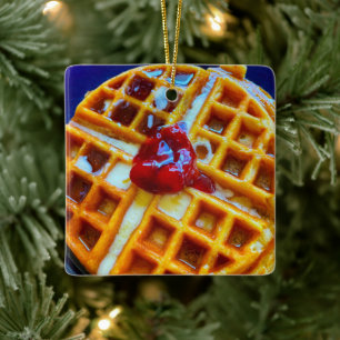 WaffelFoto Keramikornament