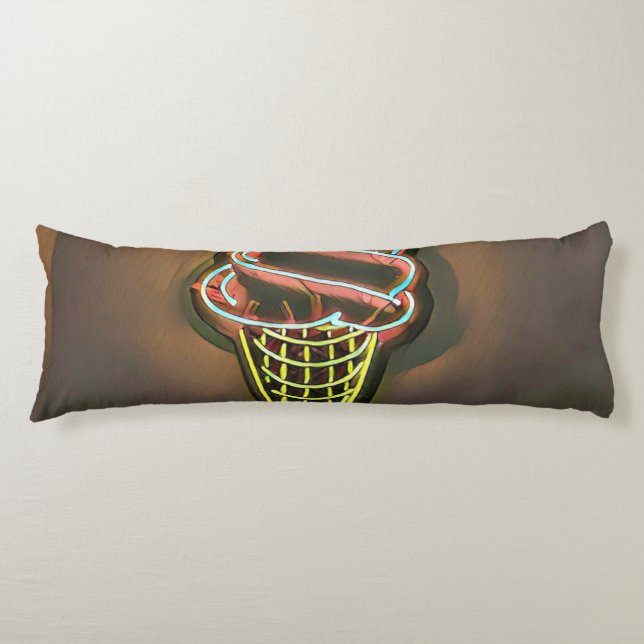 Waffelkegel Seitenschläferkissen (Vorderseite)