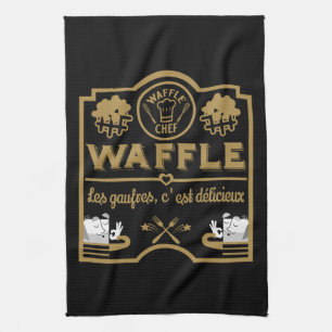 WaffelKoch Geschirrtuch