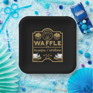 WaffelKoch Pappteller