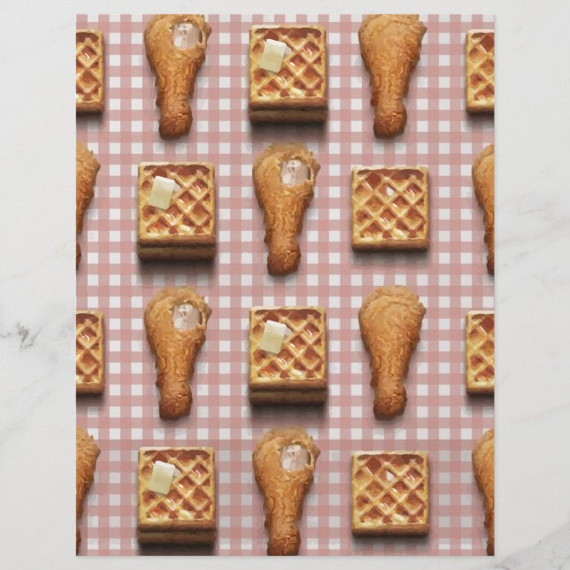 Waffeln aus Gingham (Vorderseite)