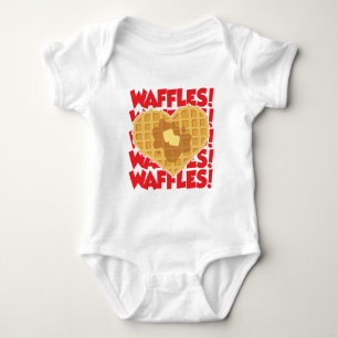 Waffeln Baby Strampler