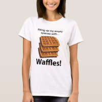 Waffeln, die meine leeren Räume mit Waffeln füllen
