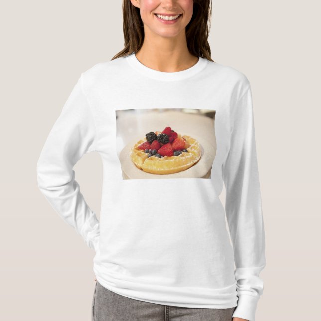 Waffeln, frisch T-Shirt (Vorderseite)