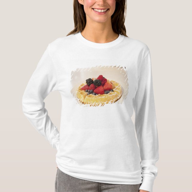 Waffeln, frisch T-Shirt (Vorderseite)