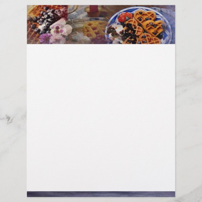 Waffeln Letterhead (Vorderseite)