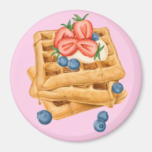 Waffeln Magnet (Vorne)