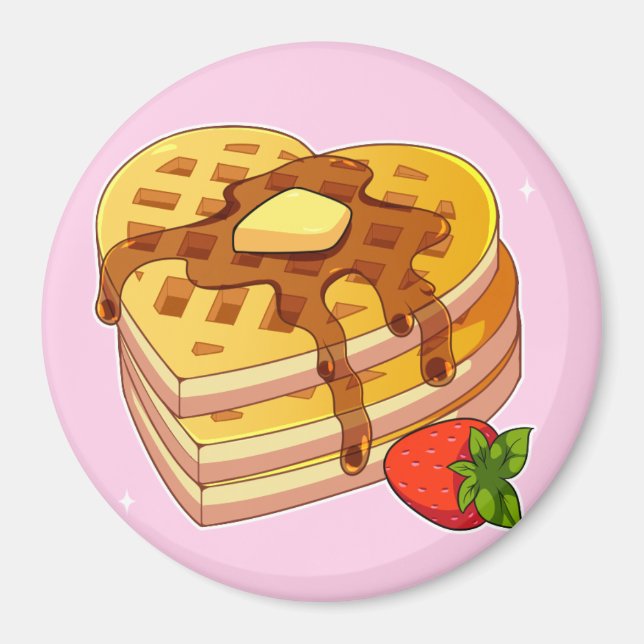 Waffeln Magnet (Vorne)