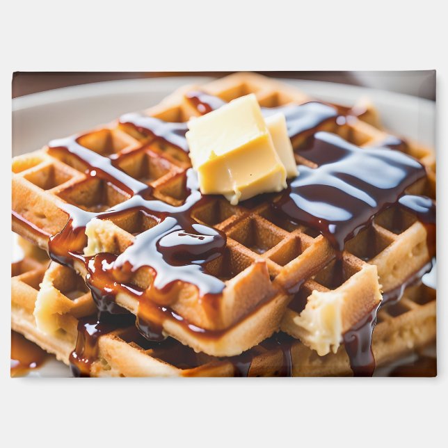 Waffeln Magnet (Vorderseite)