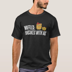 Waffeln mit ABS T-Shirt