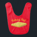 Waffeln Niedliches Frühstück Brunch Kinder 1. Gebu Babylätzchen<br><div class="desc">Diese bezaubernden Mod farbenfrohen niedlichen Frühstück oder Brunch Geburtstagsfeier sind perfekt für ein Kinderfest 1. Geburtstag! Passen Sie den Text an,  um ihn zu Ihrem eigenen zu machen. Das moderne Ambiente ist der perfekte Ort,  um Ihr Kleines zu feiern,  das am ersten Geburtstag zum Frühstück wie Waffeln Lieben!</div>