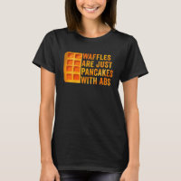 Waffeln sind nur Pfannkuchen mit Abs Waffel Spruc