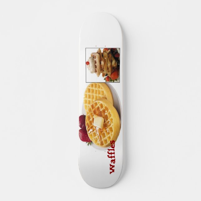Waffeln Skateboard (Vorne)
