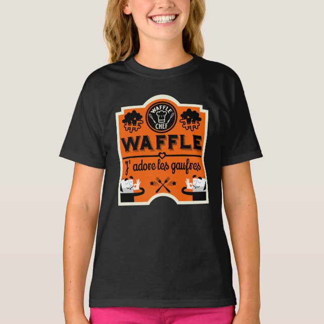Waffeln T-Shirt (Vorderseite)