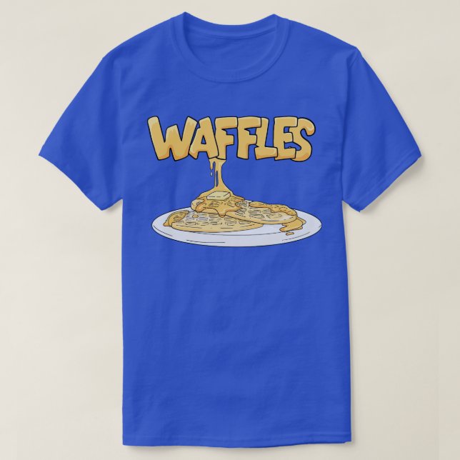 Waffeln T-Shirt (Design vorne)
