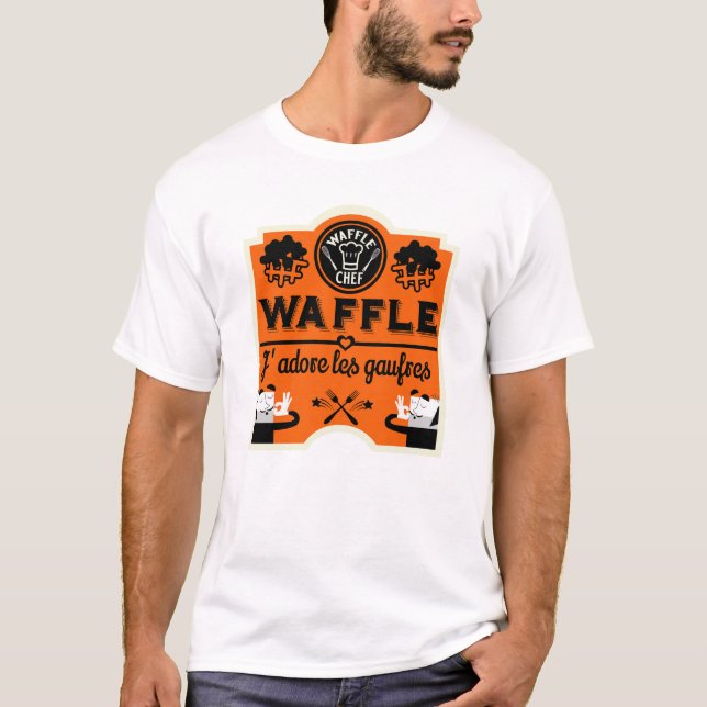 Waffeln T-Shirt (Vorderseite)