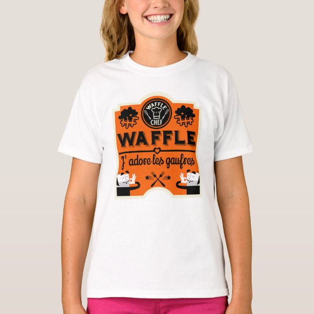 Waffeln T-Shirt (Vorderseite)