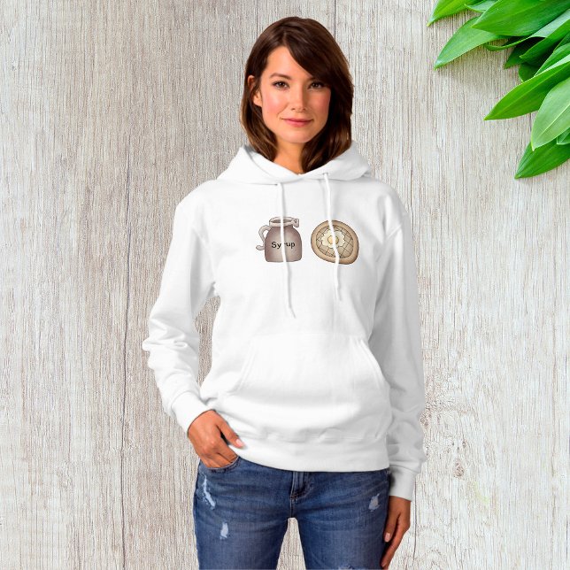 Waffeln und Ahornsirup Hoodie (Von Creator hochgeladen)