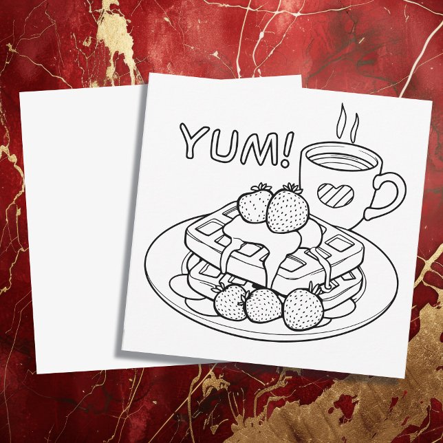 Waffeln und Kaffeefarbe Ich (Von Creator hochgeladen)