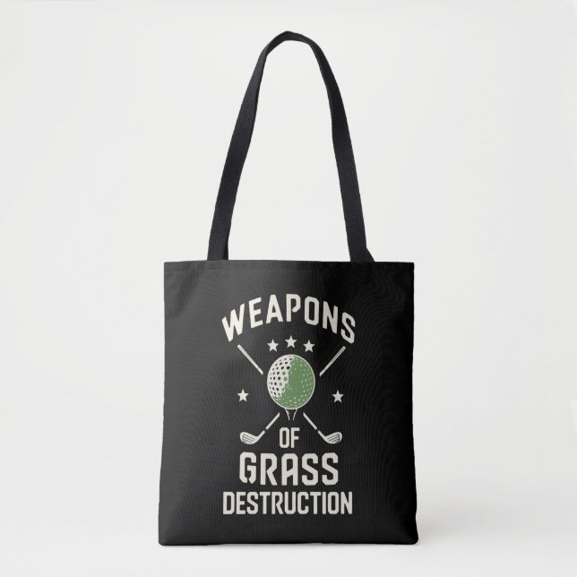 Waffen der Gräszerstörung Golfschläger Sarkastisch (Vorderseite)