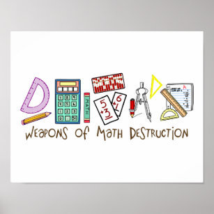 Waffen der Mathematik Poster