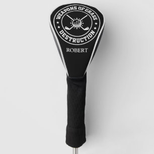 Waffen mit personalisiertem Namen für die Zerstöru Golf Headcover