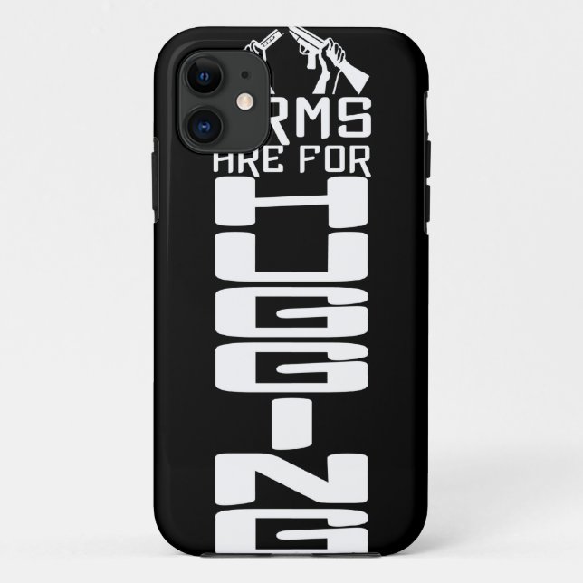 Waffen sind für das Huggen von iPhone Case Mate (Rückseite)