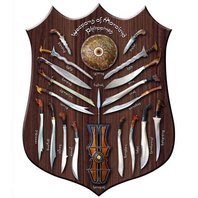 Waffen von Moroland Fotoskulptur Magnet (Vorne)