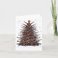 Waffen-Weihnachtsbaum Lustige Männer Weihnachten 2