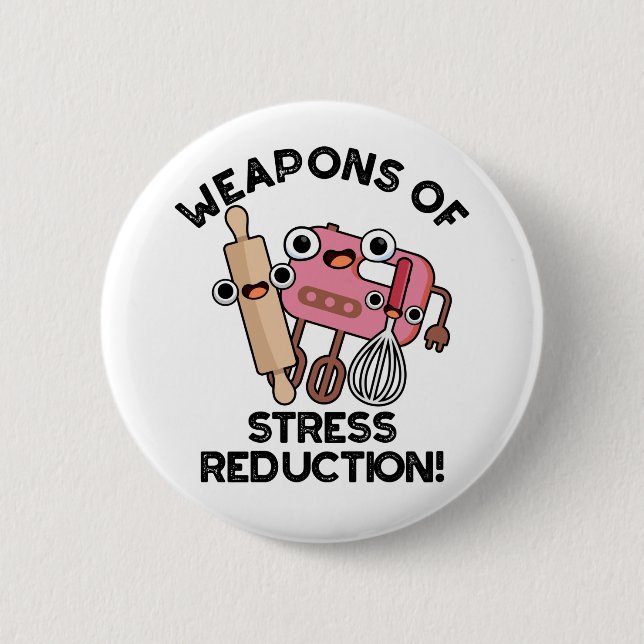 Waffen zur Stressreduzierung Feuersturm Button (Vorderseite)